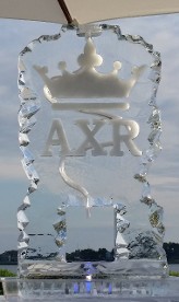 Snowfilled Crown with Initials