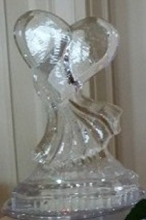 Swooping Heart centerpiece