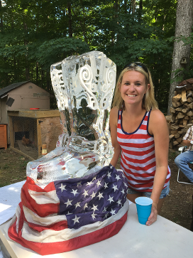 Cowboy Boot Single Track Shot Luge