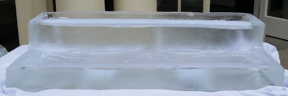 Pick up at our studio or add on to larger order - Ice Matters 40 Inch Step Tray - ironed smooth