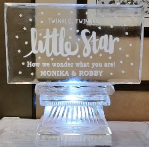 Ice Matters Star Theme Baby Shower Logo 