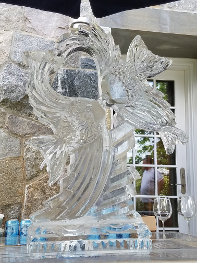 Ice Matters Kissing Angelfish Single Pour Drink Luge