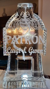 Single Pour Drink Luge - Patron