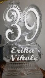 Ice Matters Single Pour Drink Luge Fancy Snowfilled 39 with name under