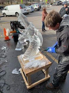 Ice Matters Single Block Dragon Head Demonstration