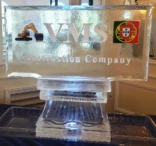 VMS Logo Snowfill and Laminations, horizontal, v-lined base