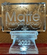 Snowfilled Maffe Logo with Snowfilled base and carved snowflake accents