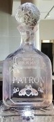 Snowfilled Patron Logo on bottle silhouette 