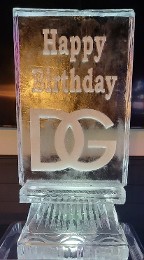 Happy Birthday Logo with DG Logo