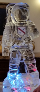 Ice Matters Astronaut with Laminated Logo