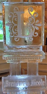 Ice Matters Fancy Letter with name plaque