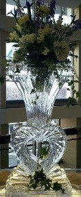 Ice Matters Heart Vase