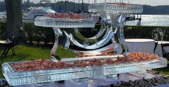 Ice Matters Raw Bar with Raised Trays