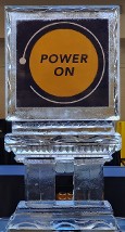 Laminated Power On Logo, column base