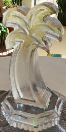 Mini abstract palm tree - individual table centerpiece size