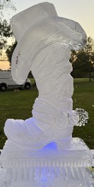 Ice Matters - Cowboy Boot with Cowboy Hat