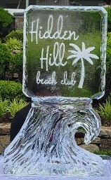 Ice Matters - Snowfilled Logo on Wave Base