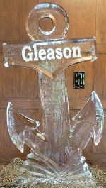 Ice Matters - Anchor with Snowfilled Name