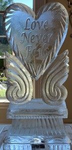 Ice Matters Waverly Heart with 3 Lines of Wording