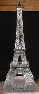 Ice Matters Carved Eiffel Tower