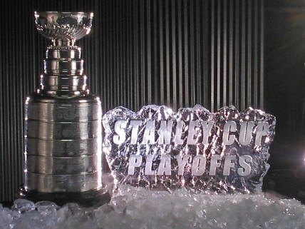 Snowfilled Logo next to Stanley Cup