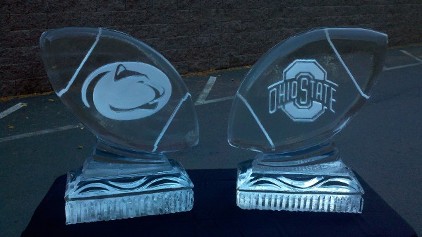 Pick up at our studio or add to larger order or have made larger for delivery - Footballs with Logos