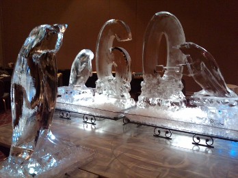 Ice Matters - Multi Block Design with 60 and three penguins