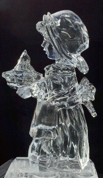 9.)  Ice Matters Pilgrim Girl with Pie