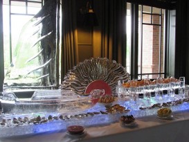 Sailboat, Dock and Setting Sun with Color